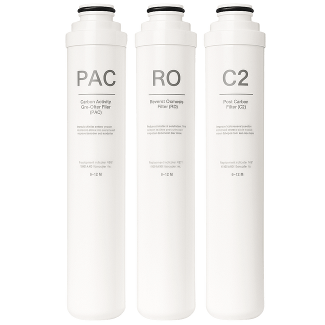 filterset van de osmora standaard pac-ro-c2