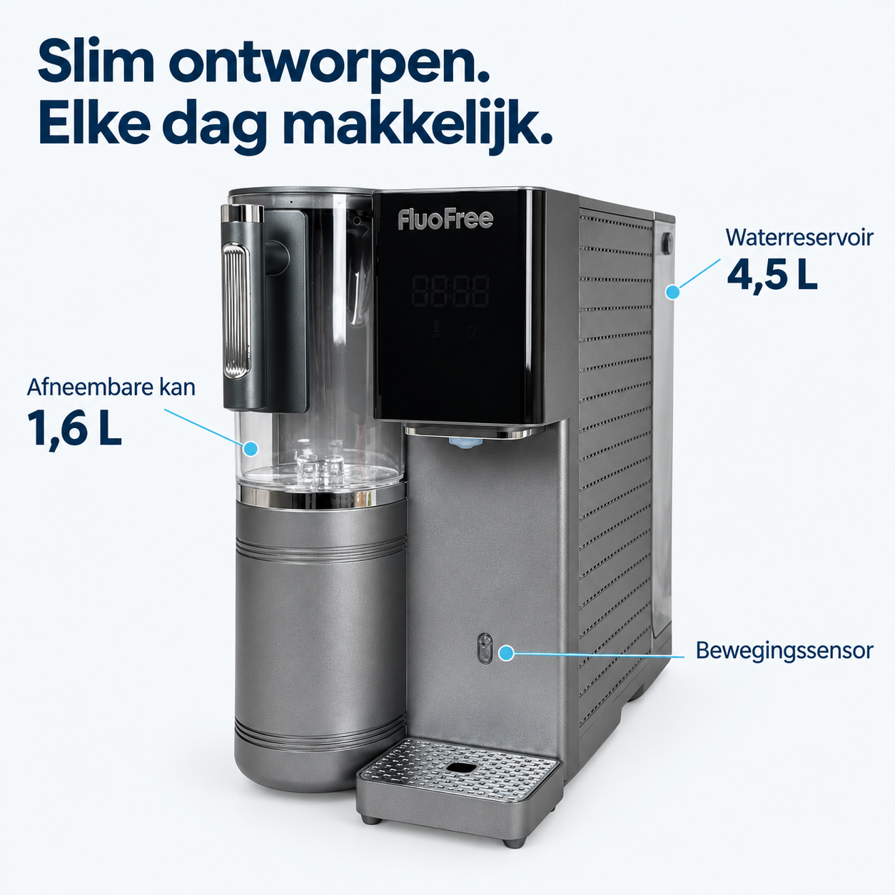 Osmora Premium | Fortschrittlicher Tischfilter mit Wasserstoffanreicherung
