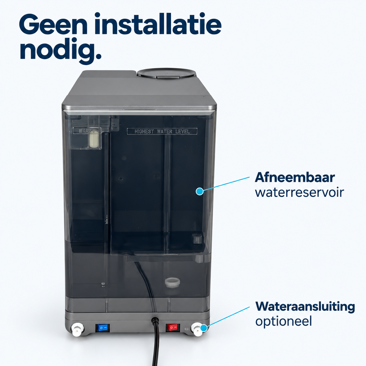Osmora Premium | Fortschrittlicher Tischfilter mit Wasserstoffanreicherung