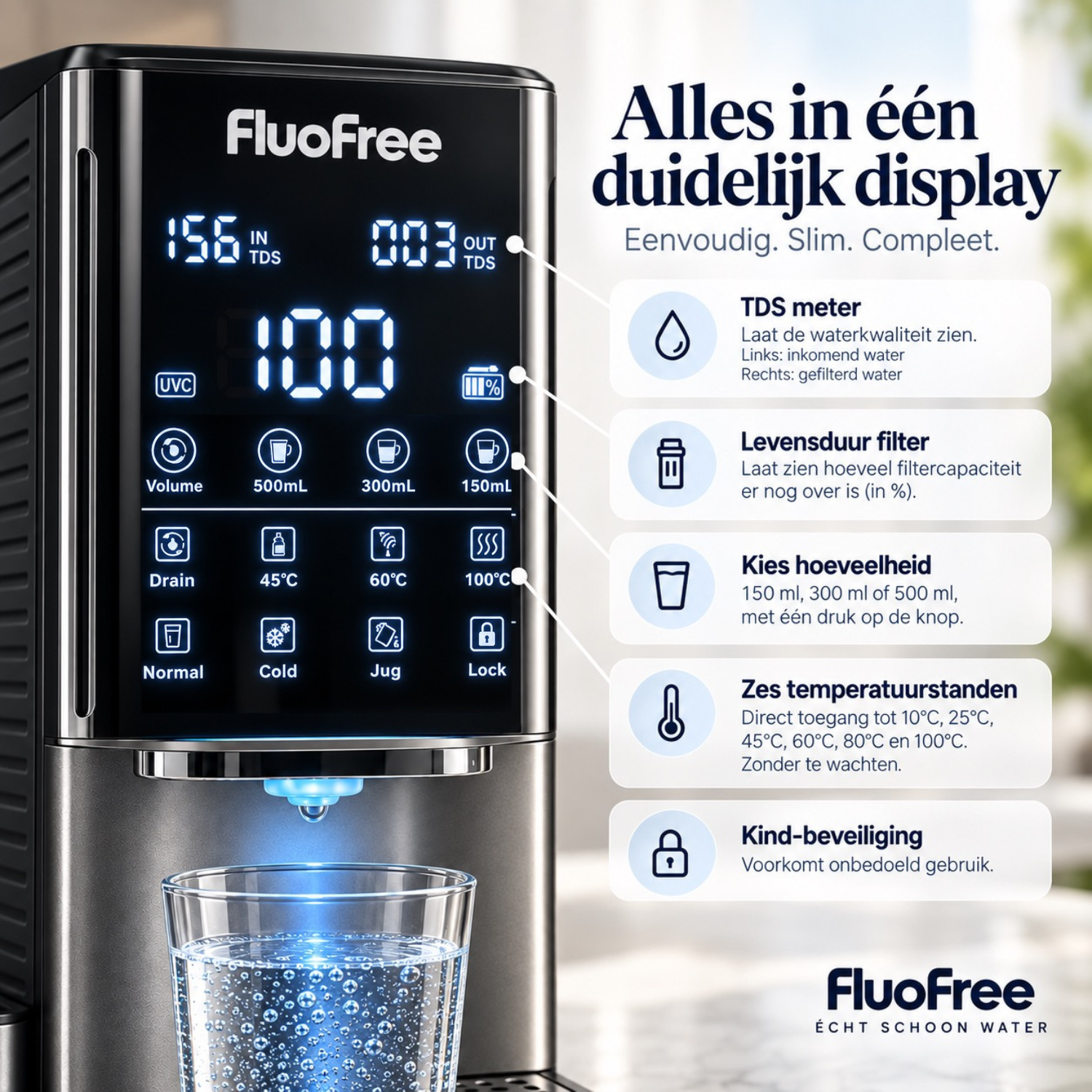 Osmora Premium | Geavanceerd aanrechtfilter met waterstofverrijking