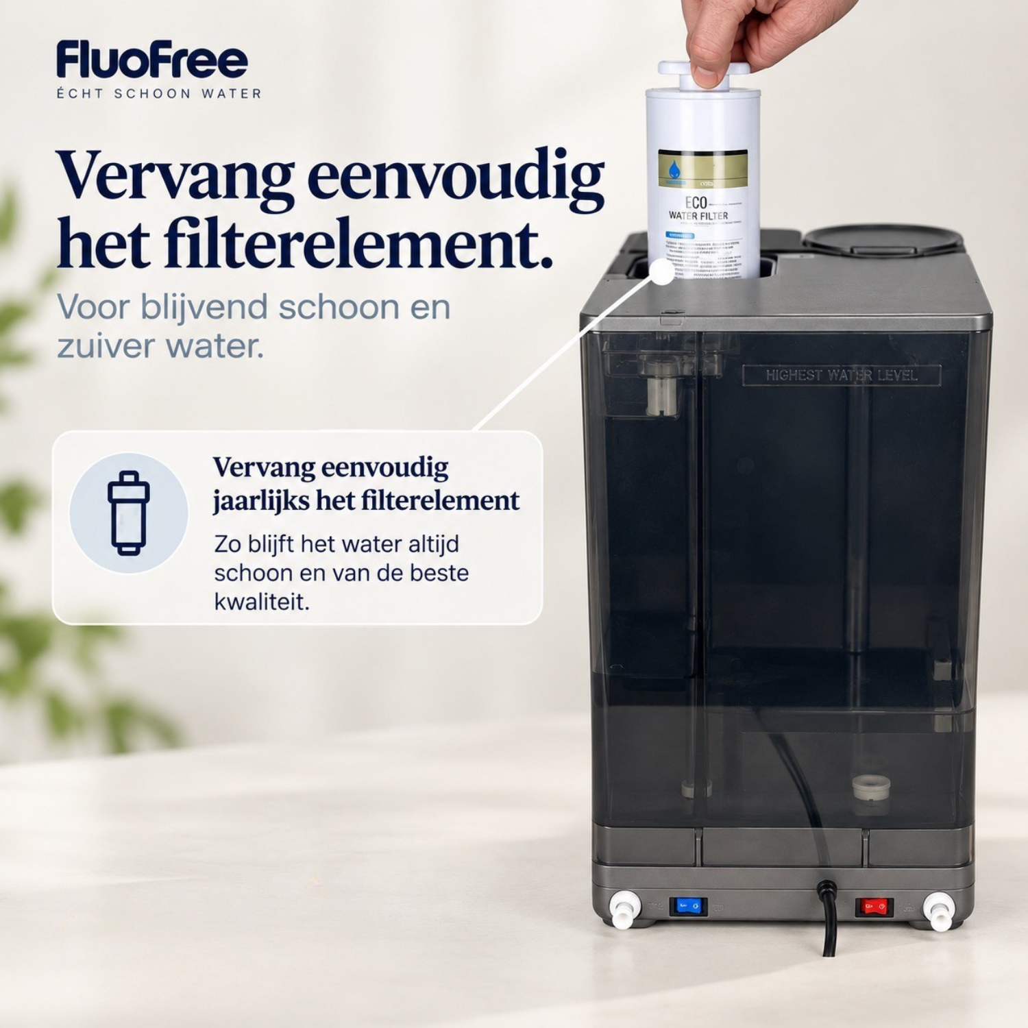 Osmora Premium | Geavanceerd aanrechtfilter met waterstofverrijking