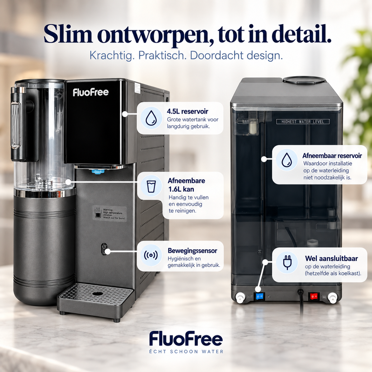 Osmora Premium | Advanced countertop filter with hydrogen enrichment