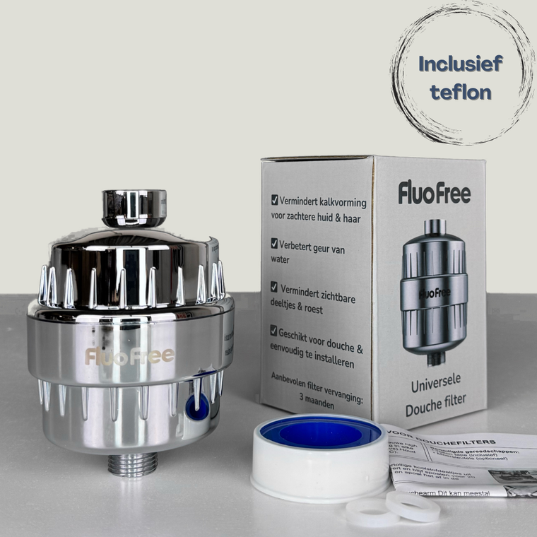 Premium Douchefilter | 20-laagse filtratie