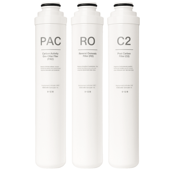 filterset van de osmora standaard pac-ro-c2