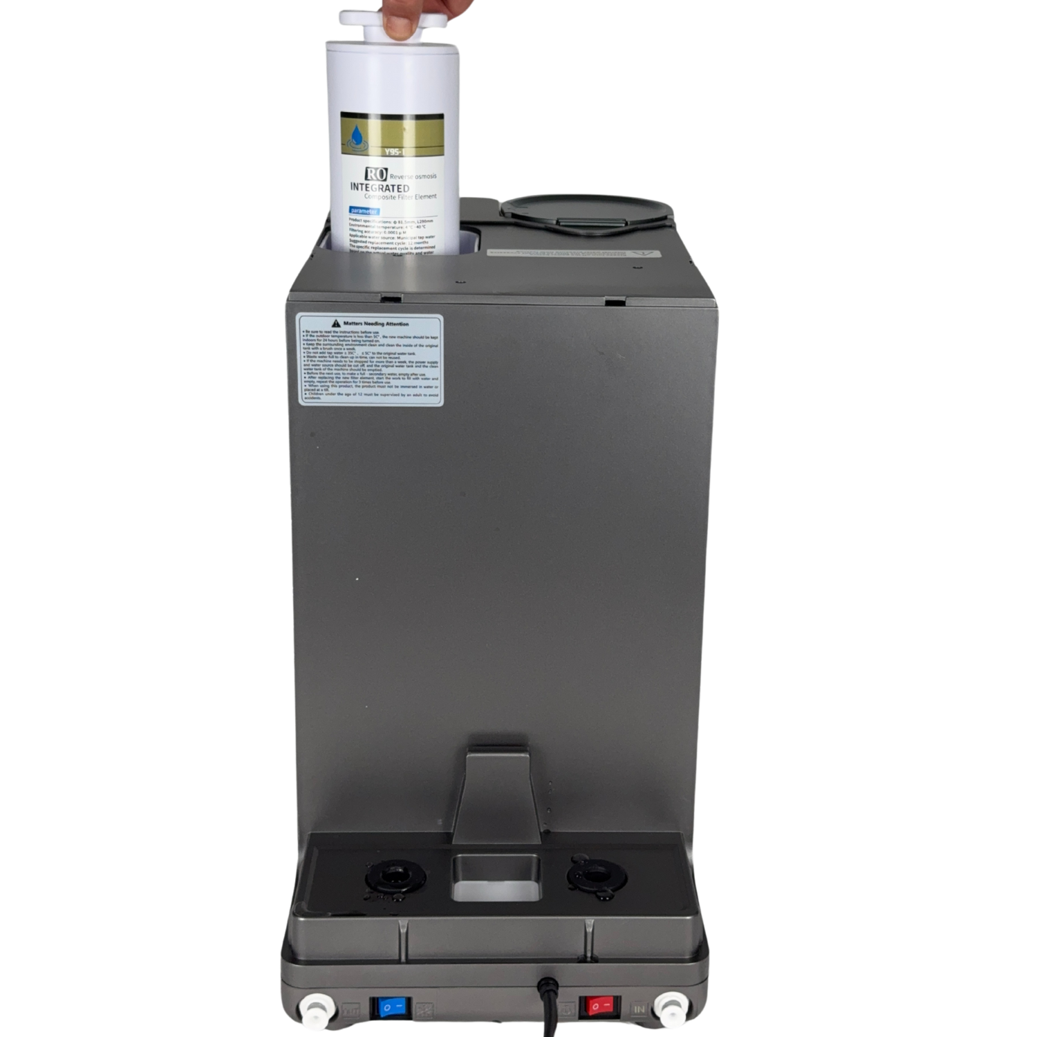 osmora premium waterfilter met omgekeerde osmose en waterstofverrijking functie