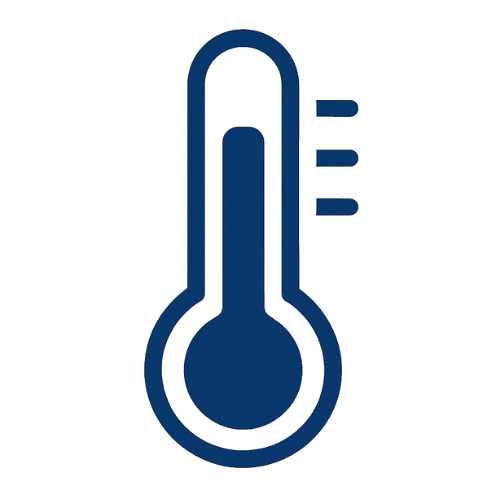 temperatuur pictogram fluofree stijl